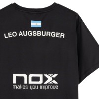 Camiseta Nox Leo Augsburger Sponsors LA10 Negro 2024  Oferta + Barato
