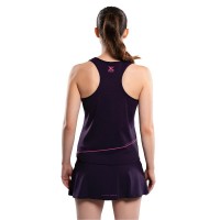 Camiseta Nox Pro Morado Oscuro Rosa Mujer