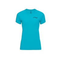 Camiseta PadelPoint Tournament Turquesa Mujer  Oferta + Barato