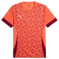Camiseta Puma Individual Rojo Burdeos  Oferta + Barato