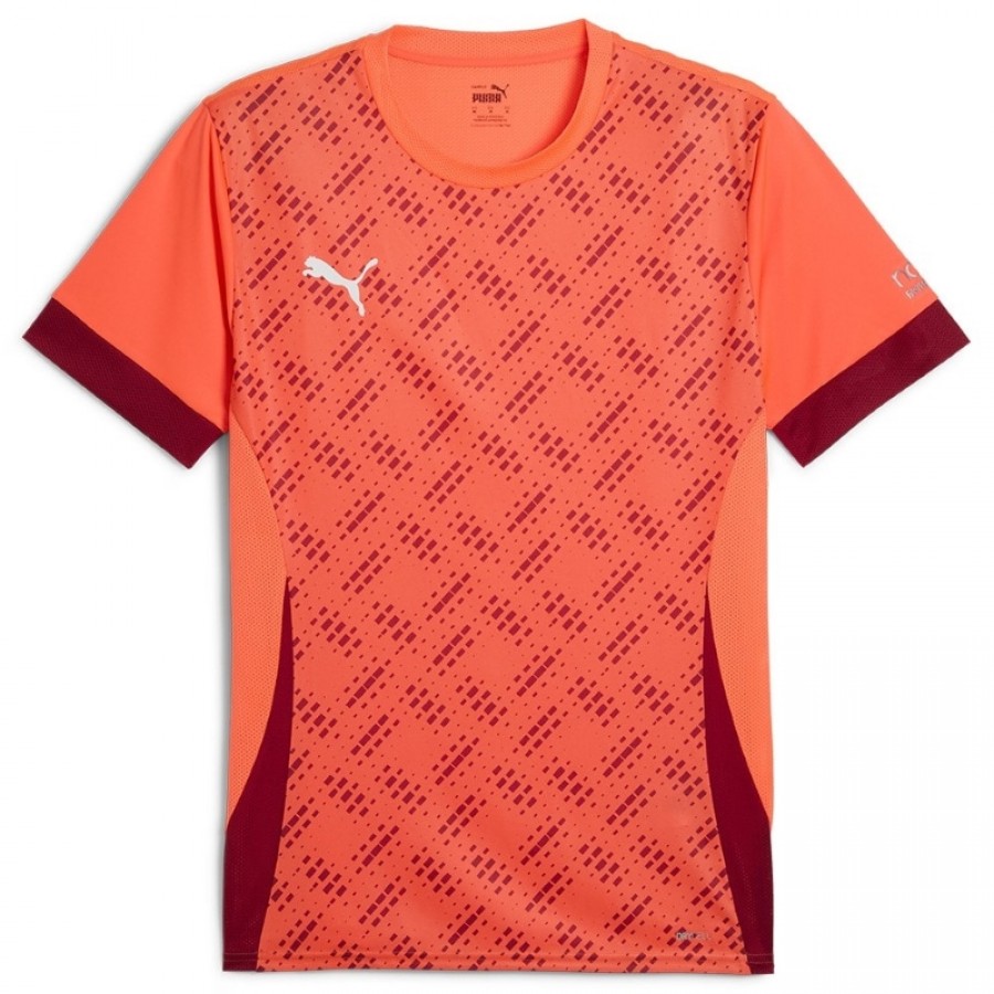 Camiseta Puma Individual Rojo Burdeos  Oferta + Barato