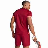 Camiseta Puma Individual Rojo Oscuro  Oferta + Barato