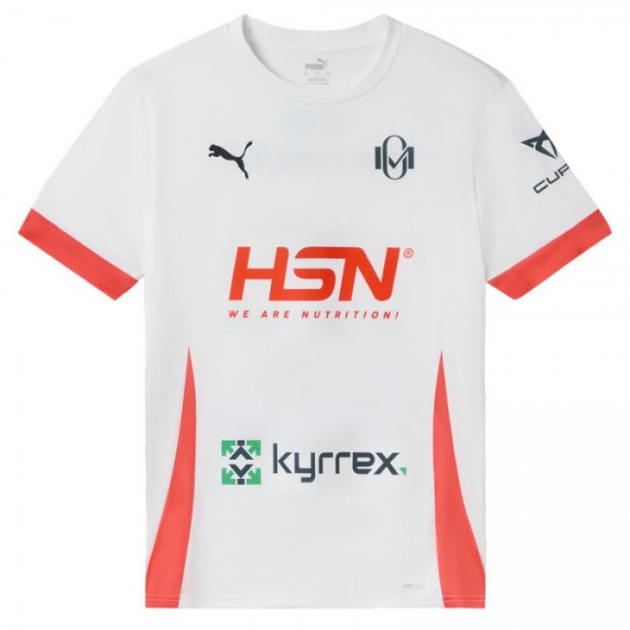 Camiseta Puma Momo Gonzalez Individual Blanco Rojo  Oferta + Barato