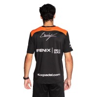 Camiseta Oficial Siux Leo Augsburger Fenix Preto Laranja  Oferta + Barato