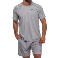Camiseta Siux Match 24 Gris  Oferta + Barato