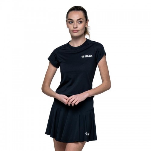 Maglietta Nera Donna Siux Match 26
