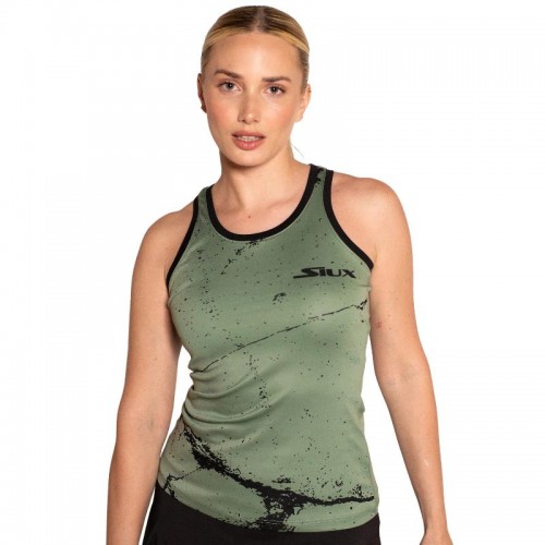 Camiseta Siux Splash Green para mulheres