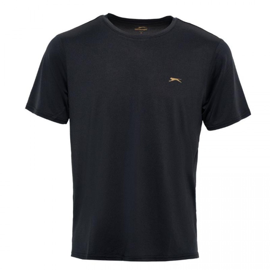 Camiseta Slazenger Tim II Negro  Oferta + Barato
