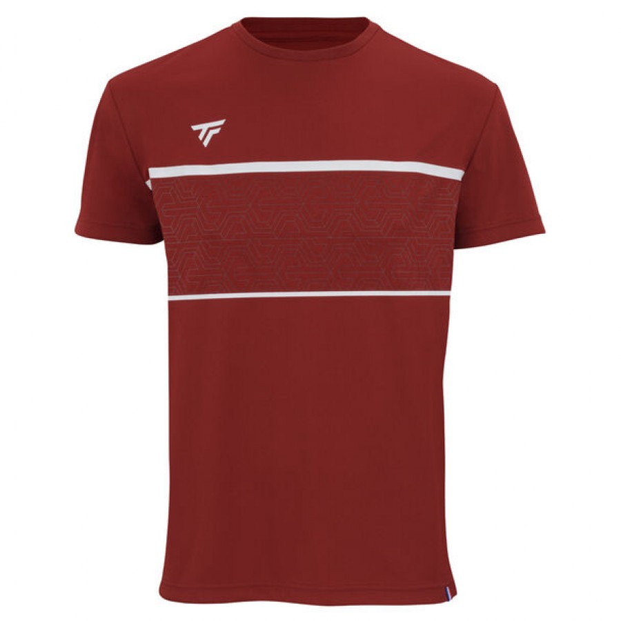 Camiseta Tecnifibre Team Granate  Oferta + Barato