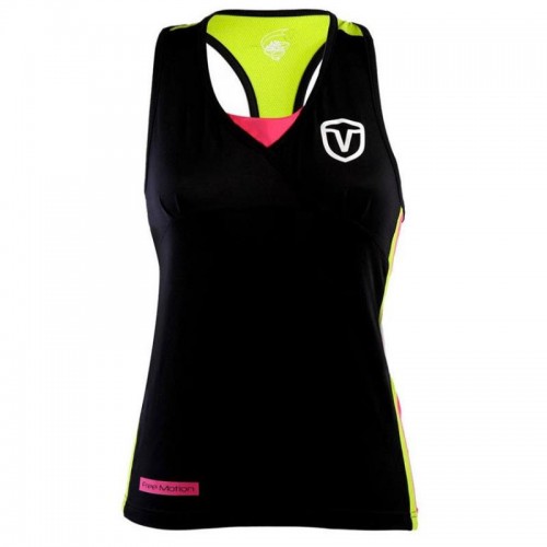 Camiseta Vairo Columns Negro Mujer Camiseta Vairo Columns Negro Mujer