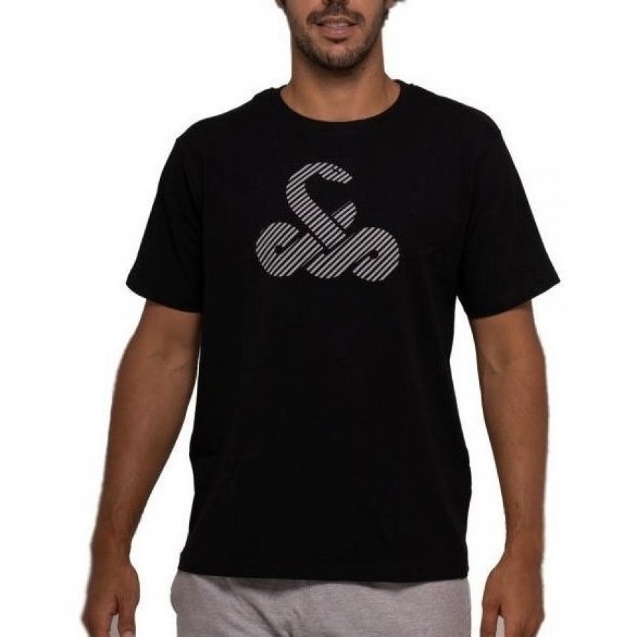 Black Taipan Viper T-Shirt  PADELPOINT Black Taipan Viper T-Shirt