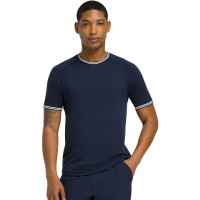 Camiseta Wilson Court Performance Crew Azul Marino  Oferta + Barato