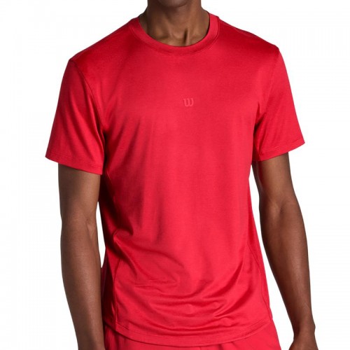 Camiseta Wilson Performance Quotidiana Rojo Varsity