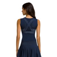 Camiseta feminina Wilson Pro Seamless Navy Blue