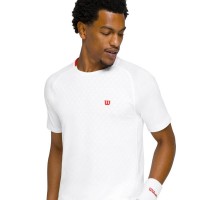 Camiseta Wilson Serve Out Blanco