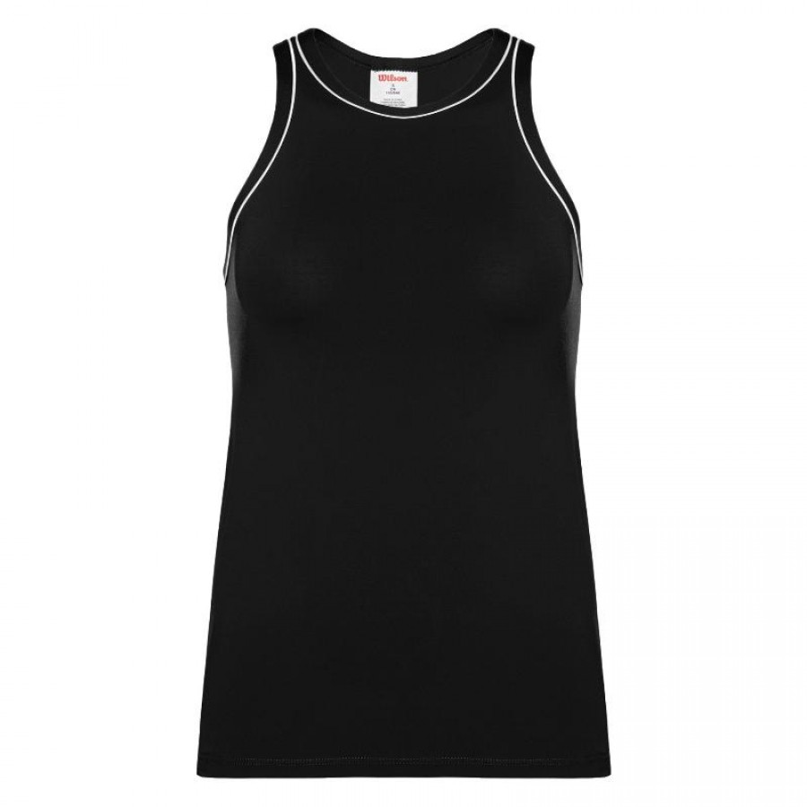 Camiseta Wilson Team Negro Mujer  Oferta + Barato