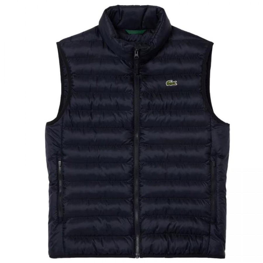 Colete Puffer Lacoste Azul Marinho