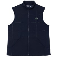 Chaleco Lacoste Regular Fit Azul Marino Mujer  Oferta + Barato