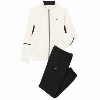 Chandal Lacoste Daniil Medvedev Tenis Blanco Negro  Oferta + Barato