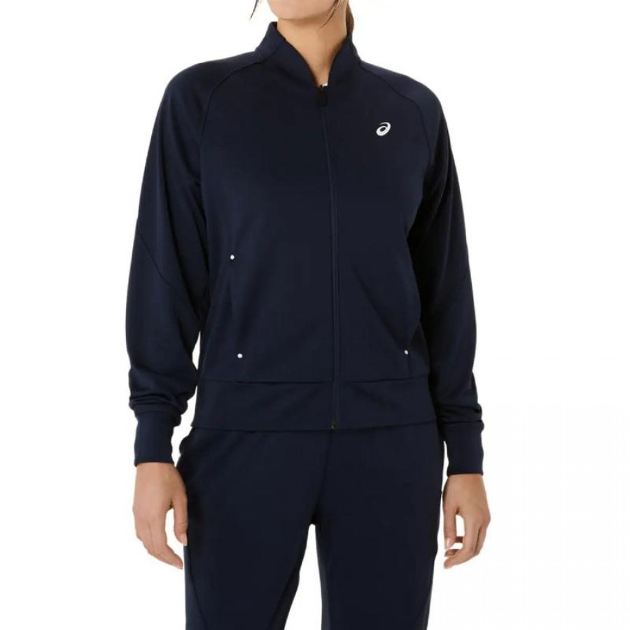 Jaqueta Asics Court Warm Up Midnight Blue para Mulheres