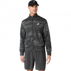 Jaqueta Asics Match Cinza Grafite