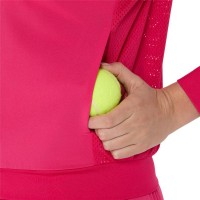 Chaqueta Asics Match Rosa Brillante Mujer  Oferta + Barato