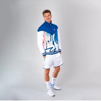 Bidi Badu Hayo Jaqueta Azul Escuro Branco