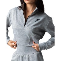 Chaqueta Drop Shot Flight Gris Mujer
