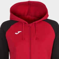 Chaqueta Joma Academy IV Rojo Negro Mujer  Oferta + Barato