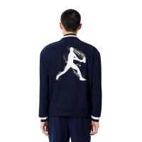Giacca Lacoste Novak Djokovic Blu Navy  Offerta + Economico