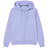 Chaqueta Lacoste Sport Algodon Azul Violeta Mujer  Oferta + Barato