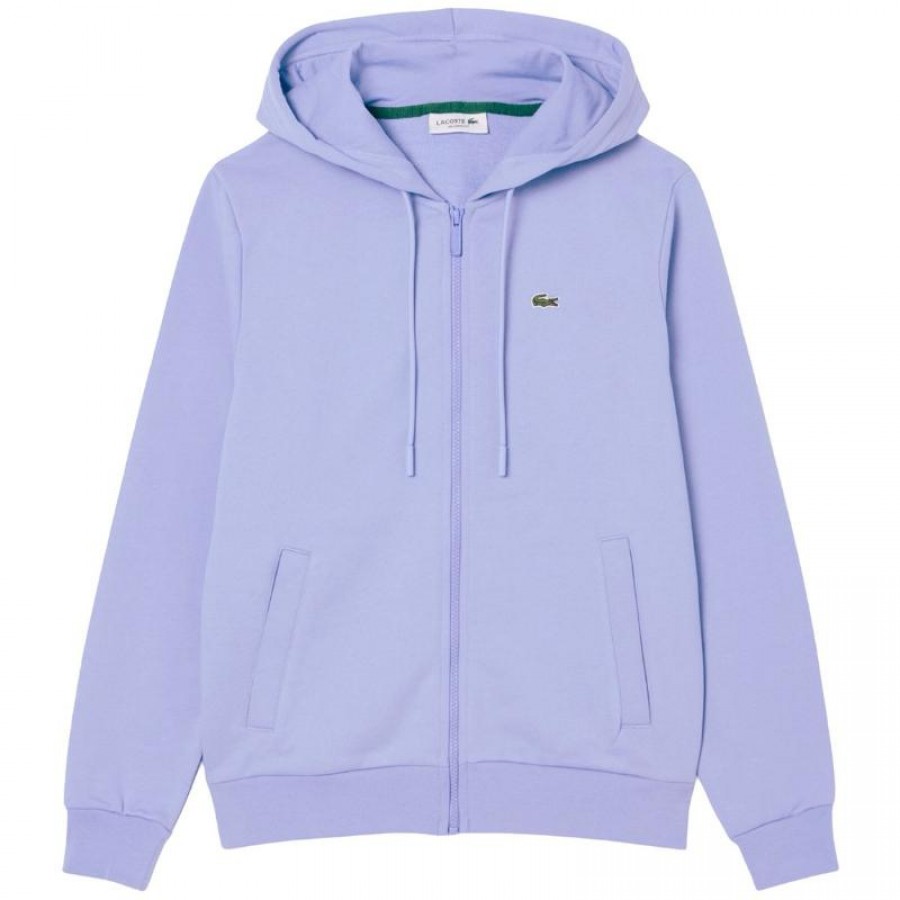 Chaqueta Lacoste Sport Algodon Azul Violeta Mujer  Oferta + Barato