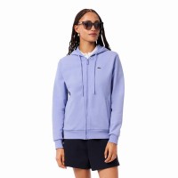 Chaqueta Lacoste Sport Algodon Azul Violeta Mujer  Oferta + Barato