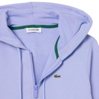Chaqueta Lacoste Sport Algodon Azul Violeta Mujer  Oferta + Barato