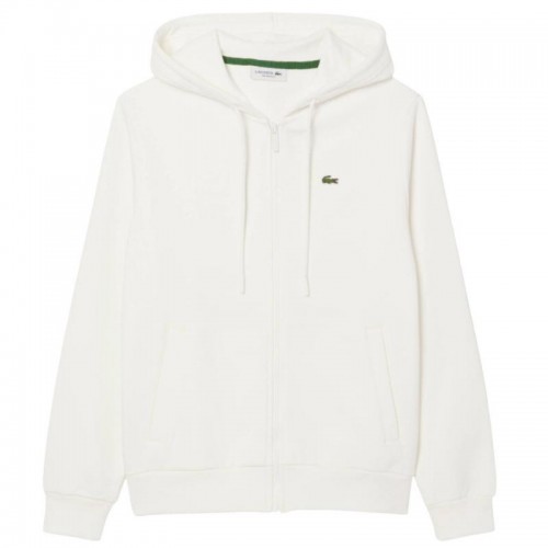 Chaqueta Lacoste Sport Algodon Blanco Mujer Chaqueta Lacoste Sport Algodon Blanco Mujer