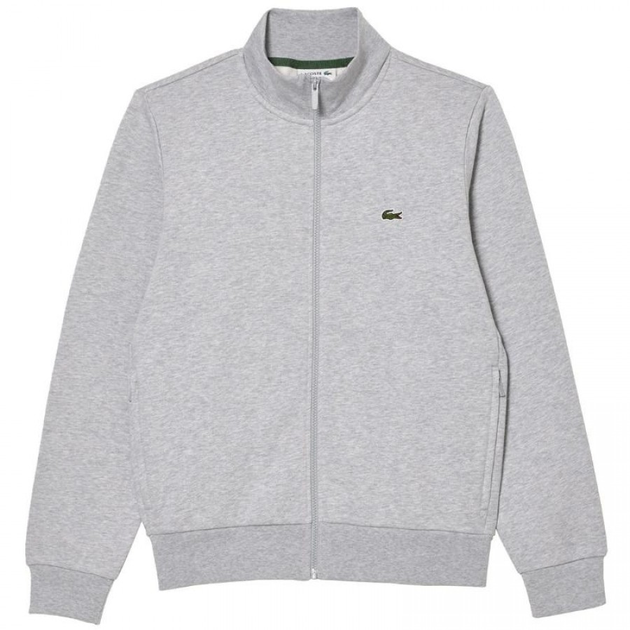 Chaqueta Lacoste Sport Algodon Gris Vigore  Oferta + Barato