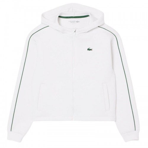 Chaqueta Lacoste Ultra Dry Blanco Mujer Chaqueta Lacoste Ultra Dry Blanco Mujer