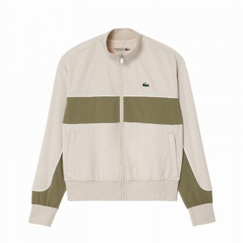 Chaqueta Lacoste Ultra Dry Gris Verde Kaki Mujer Chaqueta Lacoste Ultra Dry Gris Verde Kaki Mujer