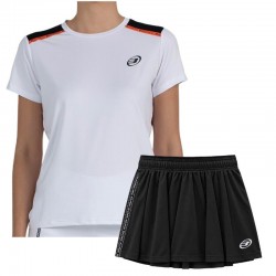 Conjunto Bullpadel Adventure W Court 26I Blanco Negro