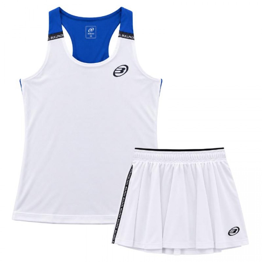 Conjunto Bullpadel Journey W Court Blanco