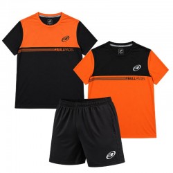 Conjunto Bullpadel Ranger Performance 26I Negro Papaya x3
