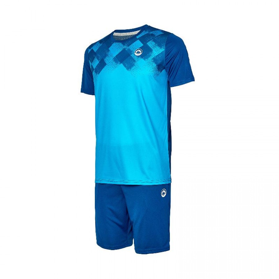 Conjunto JHayber Stamp Azul  Oferta + Barato