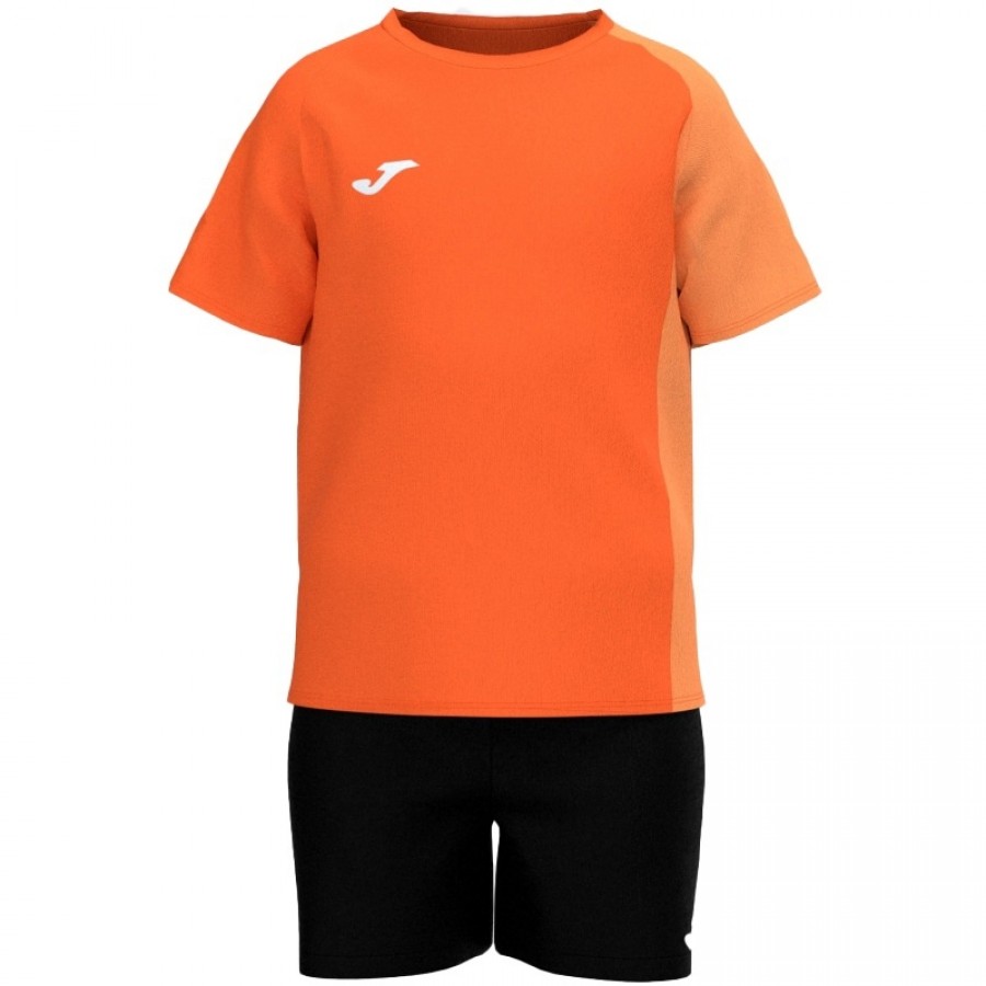 Conjunto Joma Camp Naranja Negro Junior  Oferta + Barato