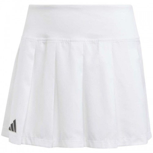 Falda Adidas Pleated Aeroready Pro Negro Blanco