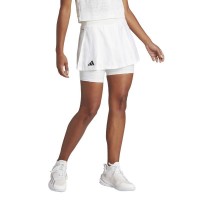Falda Adidas Pleated Aeroready Pro Negro Blanco