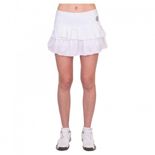 Falda Bidi Badu Crew Plisada Blanco Falda Bidi Badu Crew Plisada Blanco
