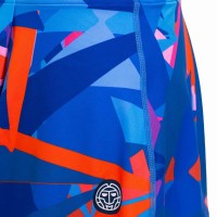Falda Bidi Badu Spike Printed Wavy Azul Oscuro  Offer + Cheap