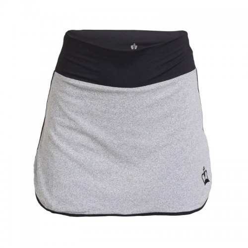 Falda Black Crown Corfu Gris Negro Falda Black Crown Corfu Gris Negro