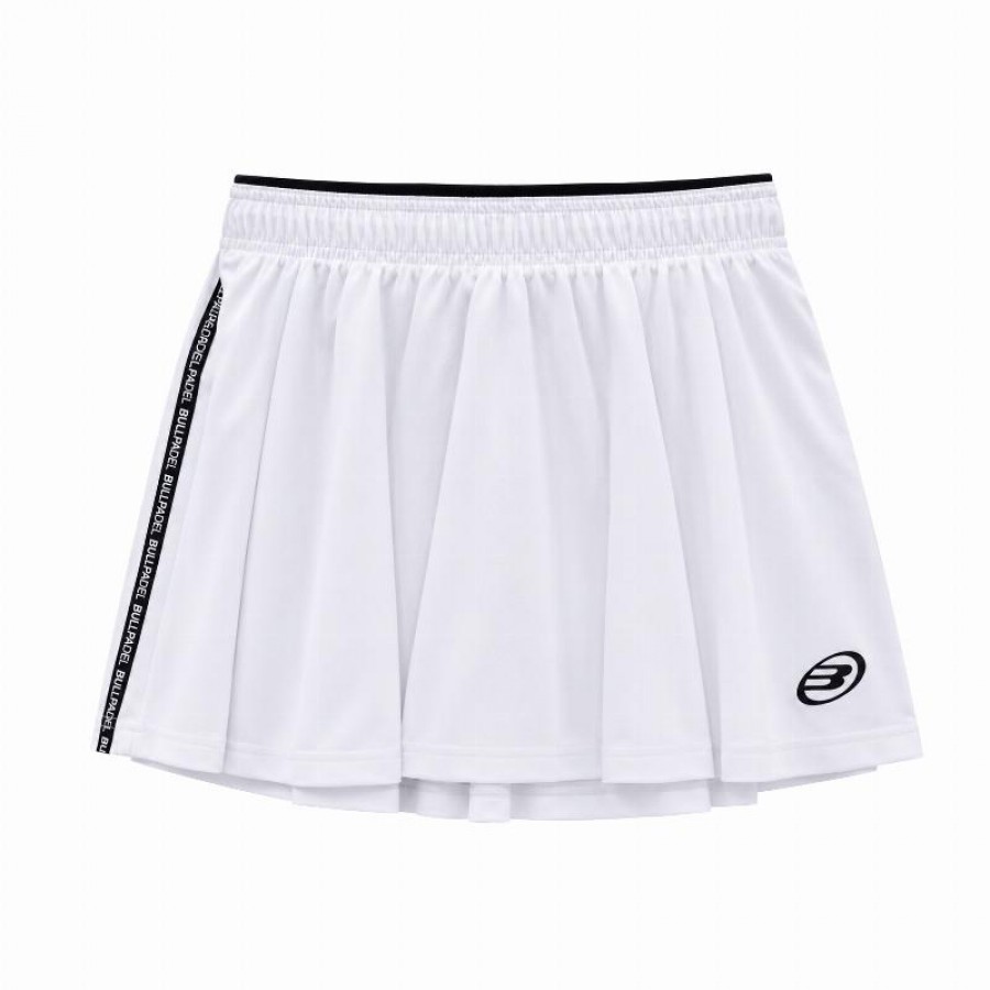 Falda Bullpadel Court Blanco