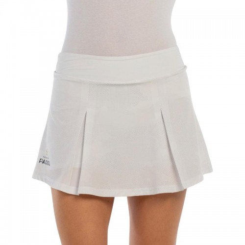Falda Bullpadel Premier Padel Adoso Blanco Falda Bullpadel Premier Padel Adoso Blanco